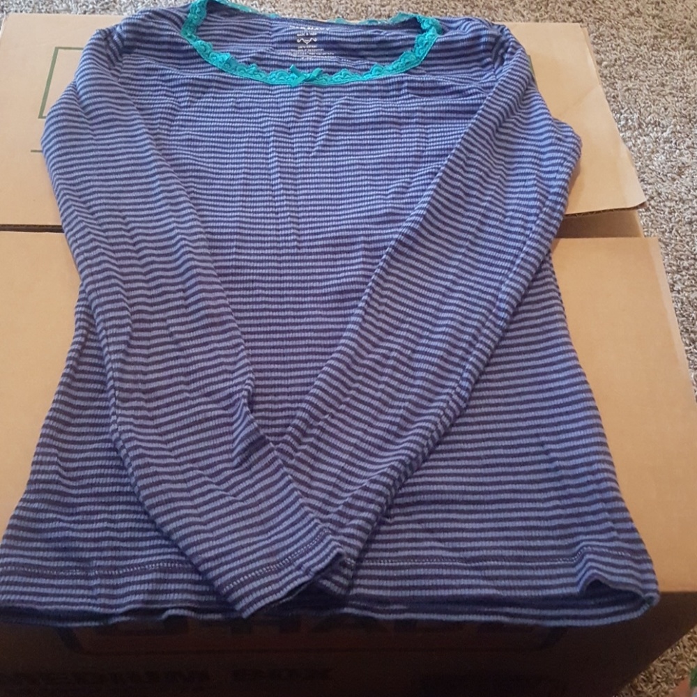 Old Navy Girls Striped Long Sleeve